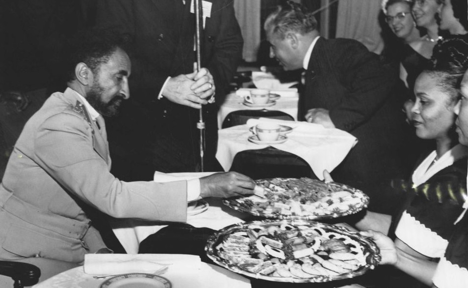 Humanitarian Haile Selassie I on THE “FREEDOM FROM HUNGER” CAMPAIGN