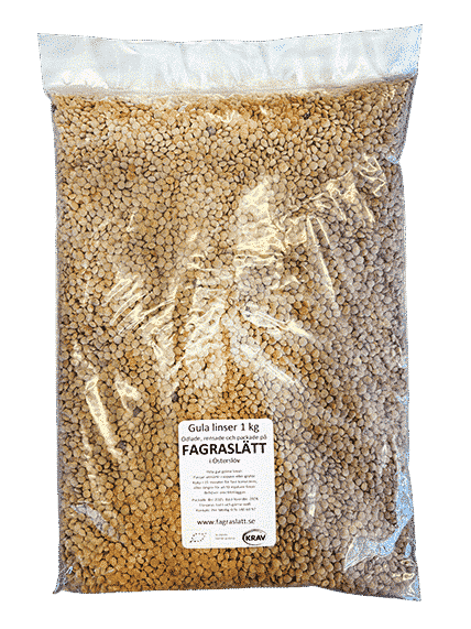 Gula linser, Svenska EKO KRAV 1 kg