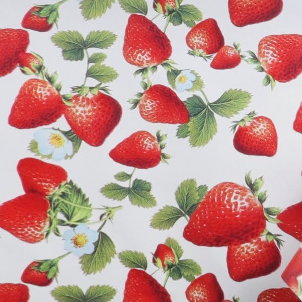 Raved Oilcloth - Strawberries