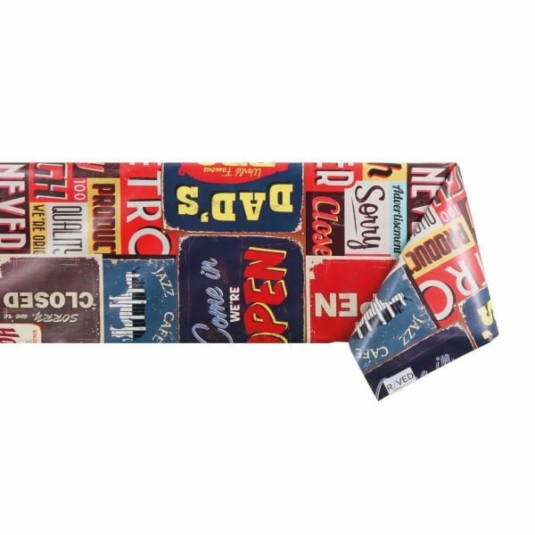 Raved Oilcloth - Retro Signs