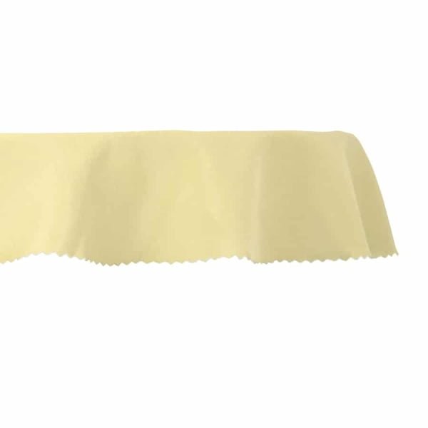 Raved Round Polyester Tablecloth ø 160 cm - Yellow