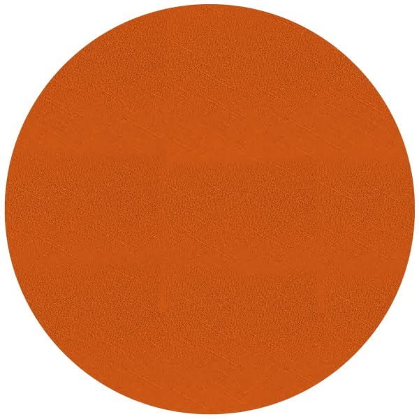 Raved Rond Polyester Tafelkleed ø 160 cm - Oranje