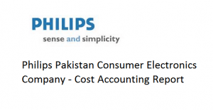 Philips Pakistan Consumer Electronics Company - Cost Accounting Report