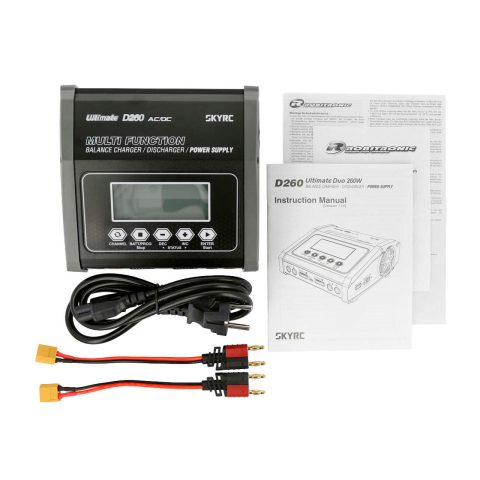 SkyRC D260 AC/DC LiPo 1-6s 14A 260W Charger - Afbeelding 6