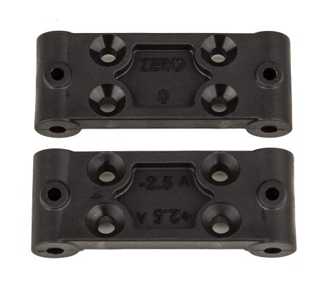 AS91979 - Team Associated RC10B6.4 Front Bulkhead Set, 0 and 2.5 deg.