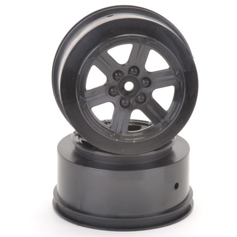 Short Course Wheel - Black +3 offset (x2)