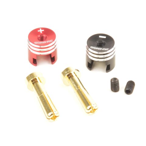 Core RC heatsink bullet plug grips 4mm (x2)