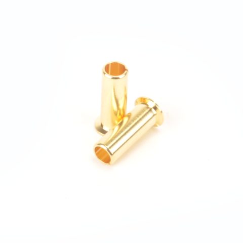 Monkey King 5mm to 4mm Adapter low profile plugs gold (x2)