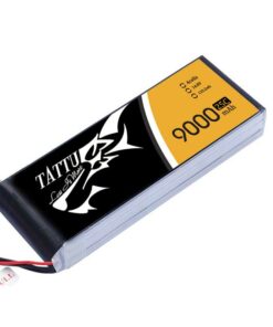 Tattu 9000mAh 14.8V 25/50C 4S1P Lipo Battery Pack - UAV Multirotor - RcHobby24