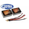 Gens ace 4800mAh 3.7V 25C 1S3P Saddle Lipo Battery 12# - EFRA Approved - RC Car - RcHobby24