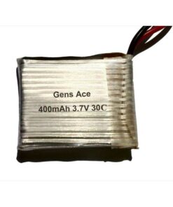 Gens ace 400mAh 3.7V 30C 1S2P Lipo Battery Pack - Small Helicopter - RcHobby24