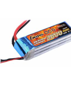 Gens ace 2600mAh 11.1V 60C 3S1P Lipo Battery Pack - DEAN-T - Airplane, Park Flyer - RcHobby24