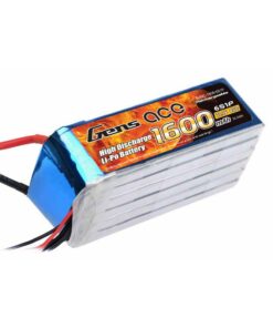 Gens Ace 1600mAh 22.2V 40C 6S1P Lipo Battery Pack - DEAN-T - RcHobby24