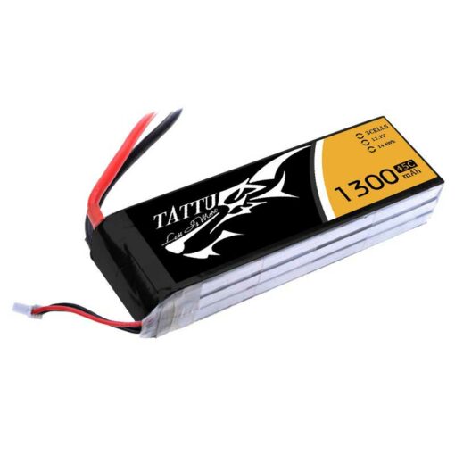 TATTU 1300mAh 11.1V 45C 3S1P Lipo Battery Pack - FPV Race Multirotors - XT60 - Multirotors - DJI F550 - RcHobby24