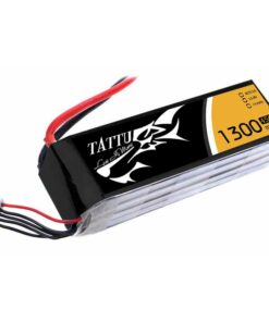 Tattu 1300mAh 14.8V 45C 4S1P Lipo Battery Pack - 250 FPV Racing Multirotors - XT60 - RcHobby24
