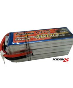 Gens ace 4000mAh 22.2V 60C 6S1P Lipo Battery Pack - Helicopter - Airplane - RcHobby24.com