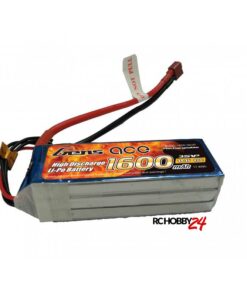 Gens ace 1600mAh 11.1V 40C 3S1P Lipo Batteri - www.RcHobby24.com