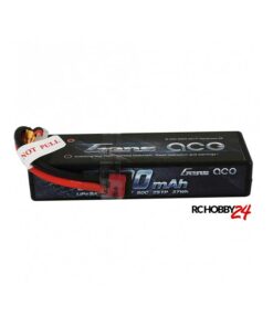 Gens ace 5000mAh 7.4V 50C 2S1P HardCase Lipo Battery 24# - DEAN-T - ROAR Approved - RC Car - RcHobby24.com
