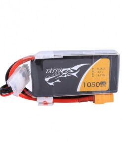 Tattu 1050mAh 11.1V 75C 3S1P Lipo Battery Pack - FPV Racing Multirotors - XT60 - www.RcHobby24.com
