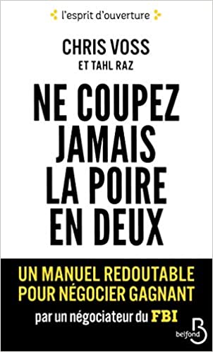 Ne coupez jamais la poire en deux