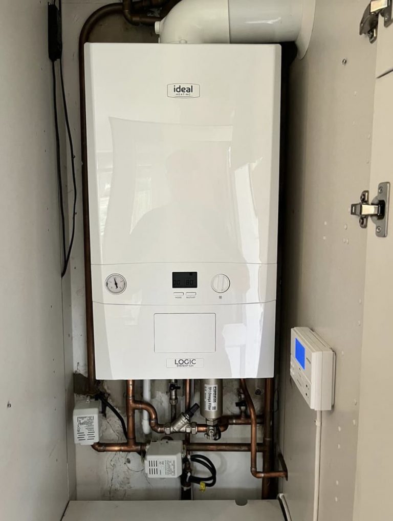 Heating system installation in Reading homes.