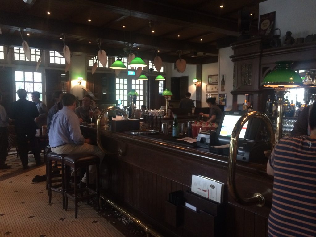 a picture of the interior of a bar