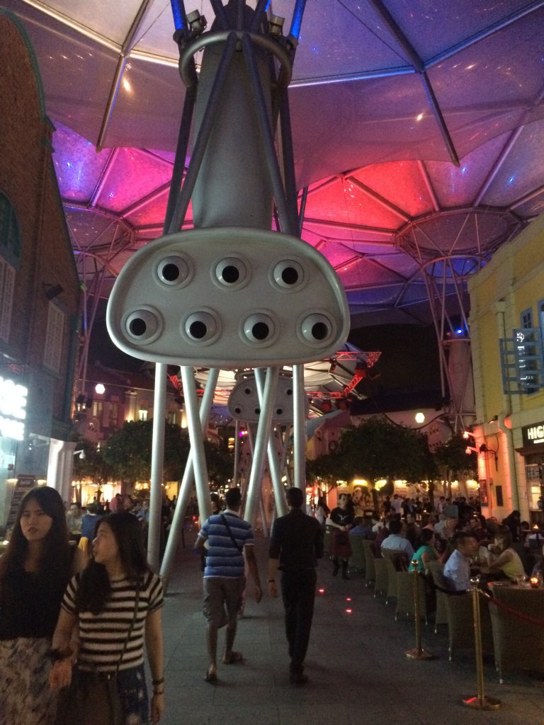 a picture of the interior of Clark Quay