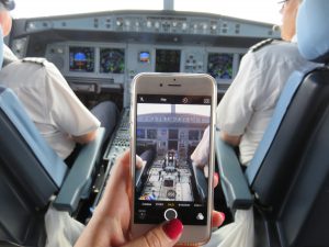 Picture in cockpit