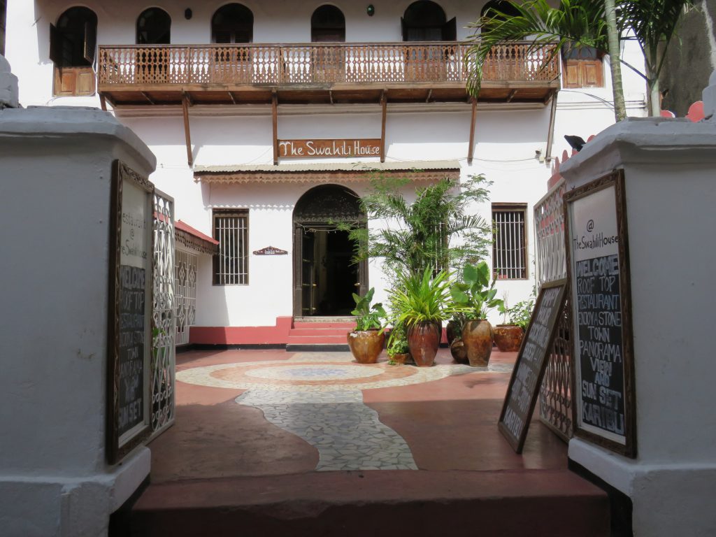 entrance to the Swahili House