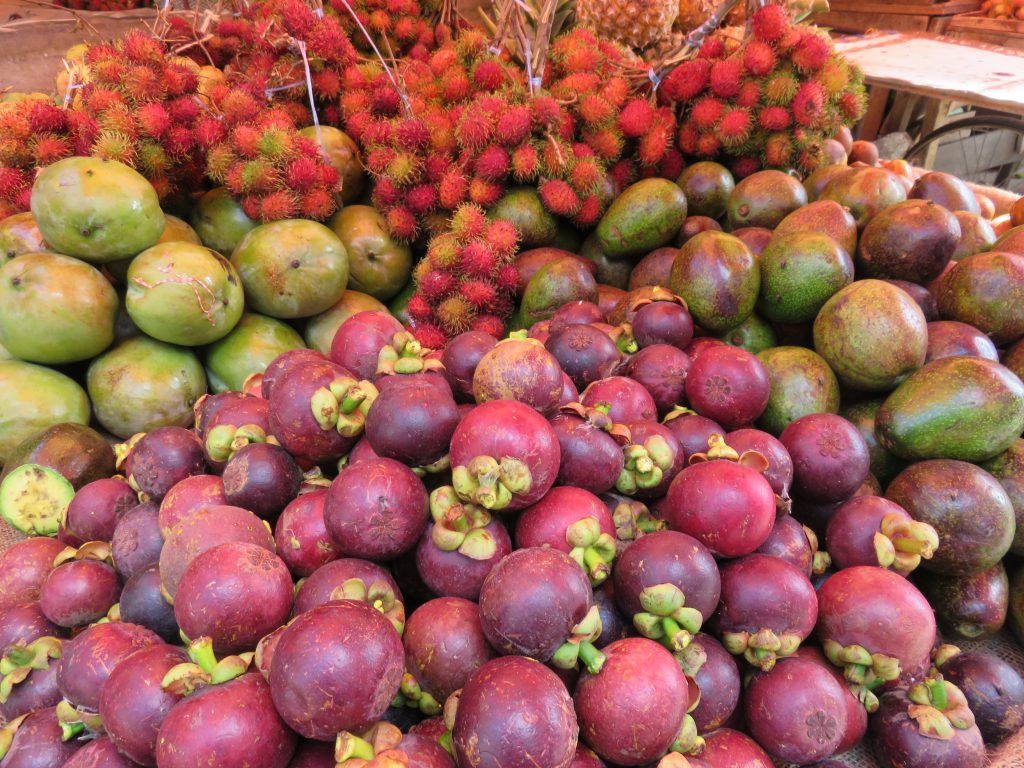 some exotic local fruits