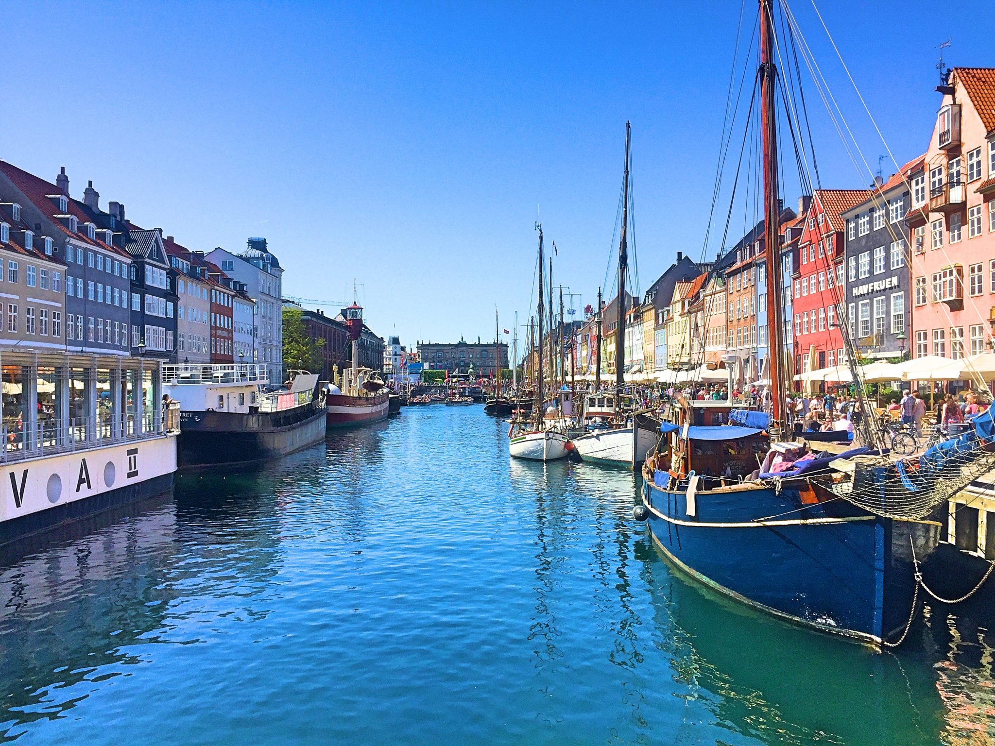 Nyhavn i Köpenhamn