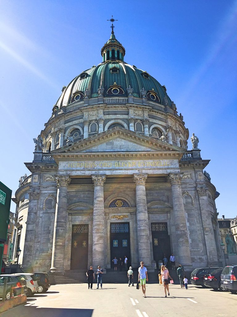 A picture of the Copenhagen castle