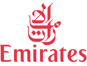 Logo of the airline Emirates