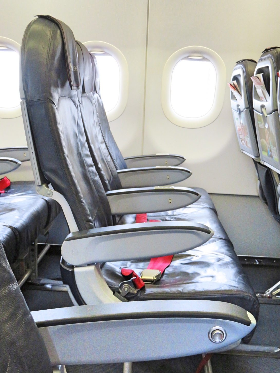 Another picture of the seats in the plane