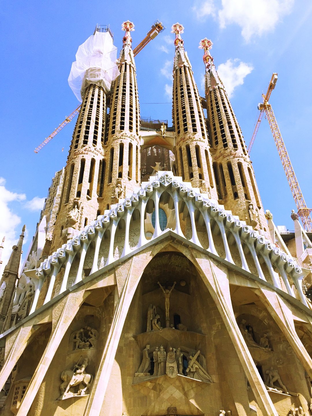 A picture of La Sagrada Familia Barcelona