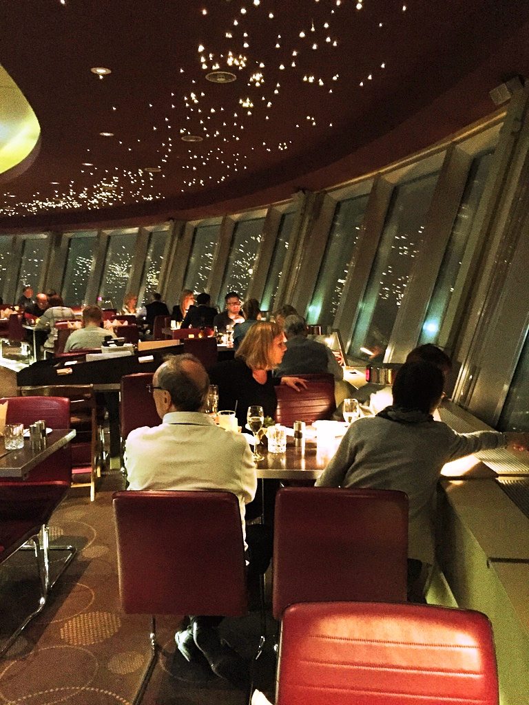 Restaurant in TV tower Berlin