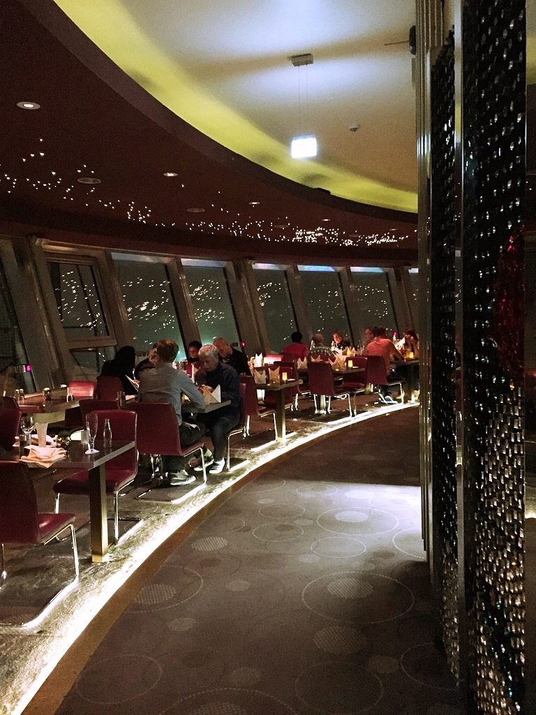 Restaurant in Tv tower Berlin