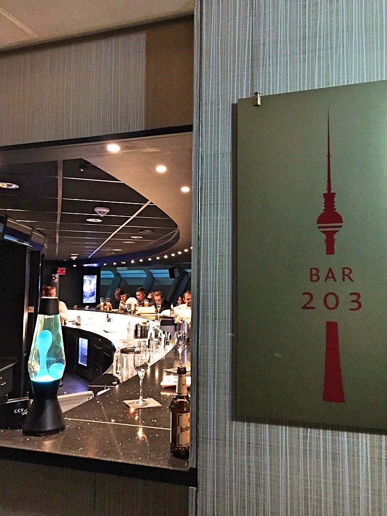 Bar at Tv tower in Berlin