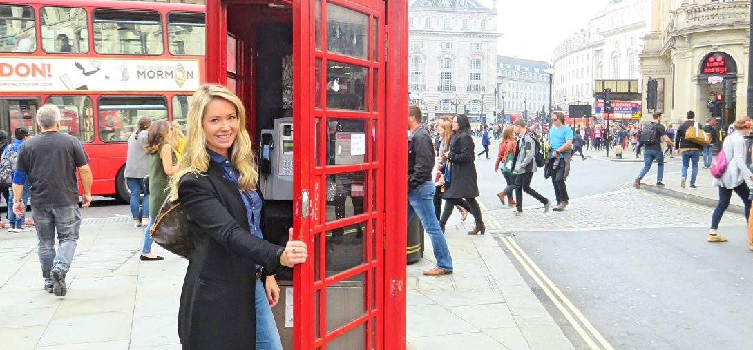 Telefonkiosk i London