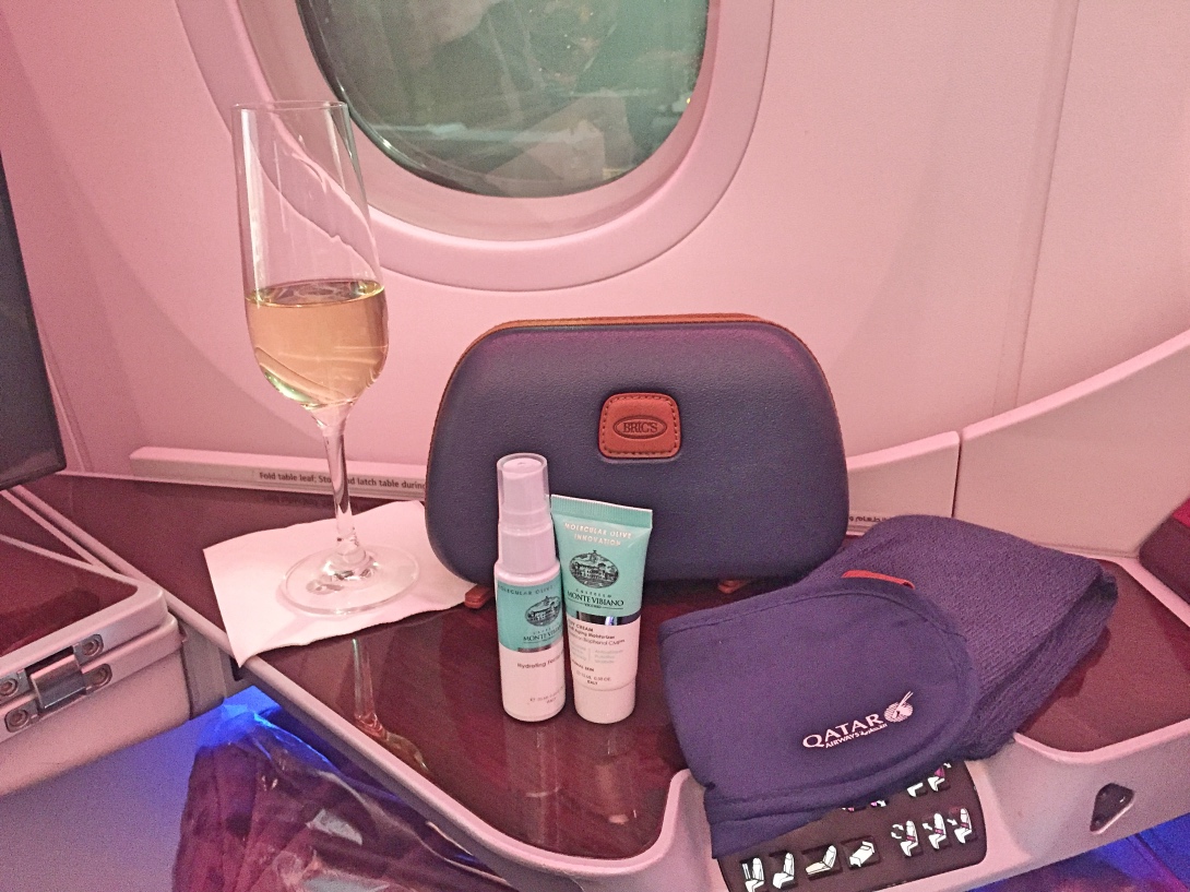 Qatar Airways Dreamliner Business Class