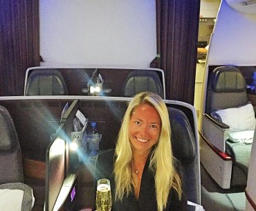 Business Class med Qatar Airways