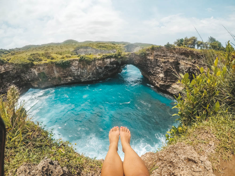 Broken beach 