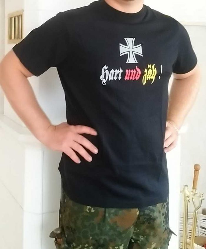T-shirt med Balkenkreuz