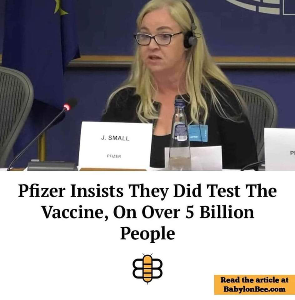 Indrømmelse : Pfizers vaccine blev aldrig blev testet for at forhindre transmissioner