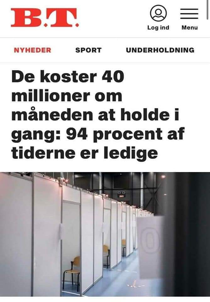 Hvorfor sløjfe St. Bededag, hvis man kan spare 40 mio. om md ved at lukke de ubrugelige testcentre!?