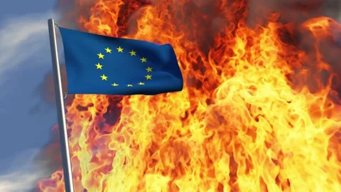 Danmark, Europa USA og Canada i flammer