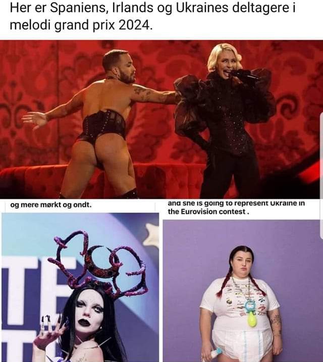 Melodi Grand Prix 2024 – et freakshow