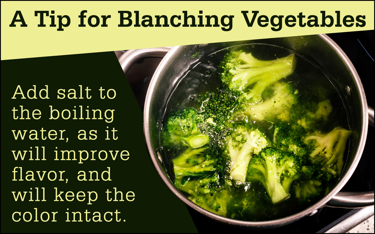 How to Properly Blanch Vegetables