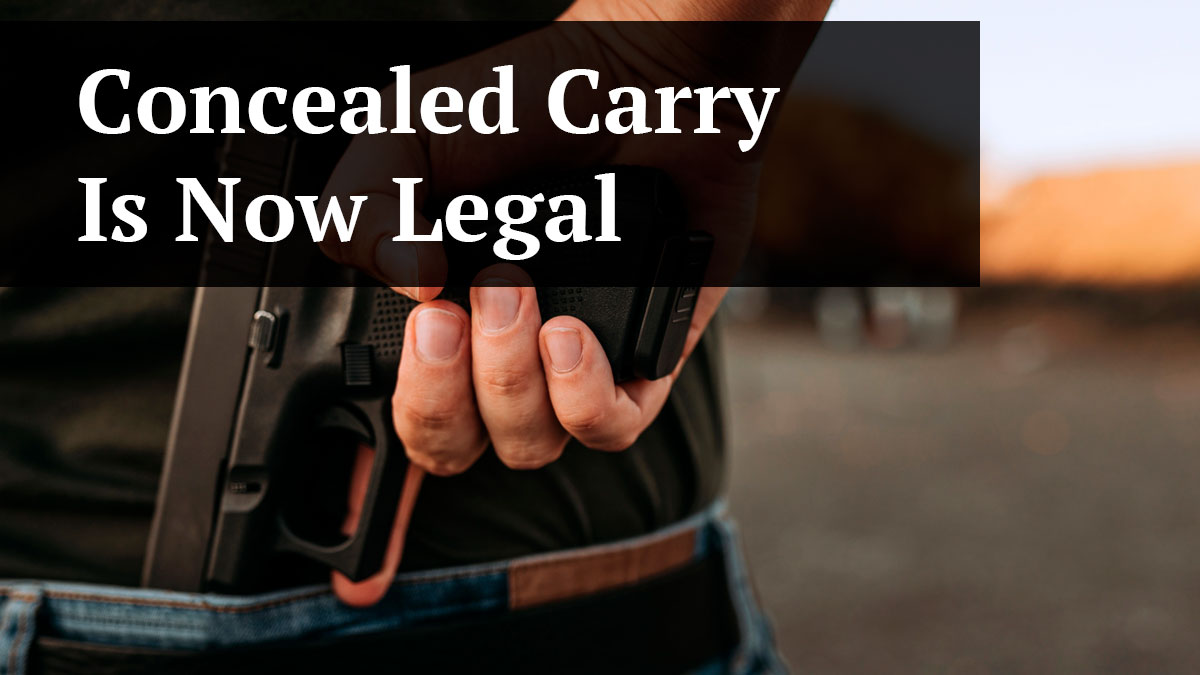 Legal Firearms to Carry