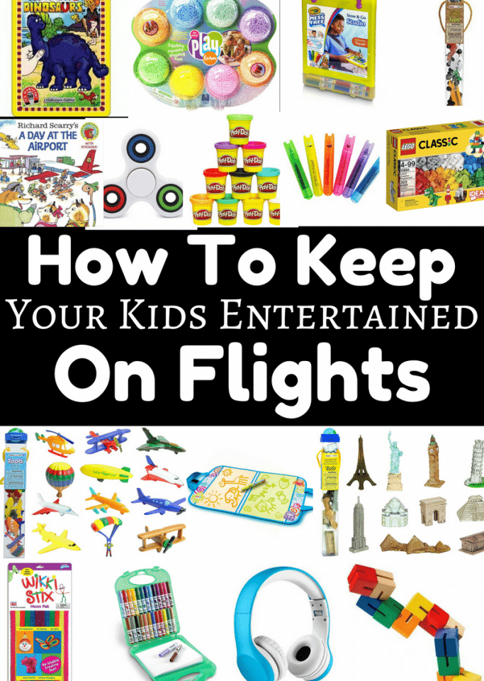 How to Entertain Your Kids on a Flight